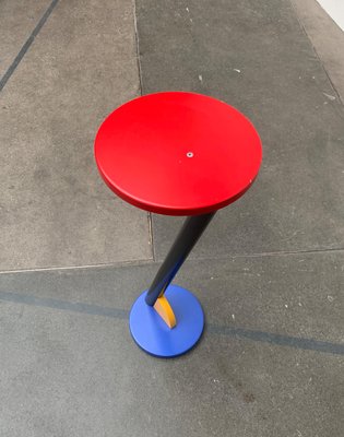 Postmodern Wooden Plant Stand or Side Table for sale at Pamono