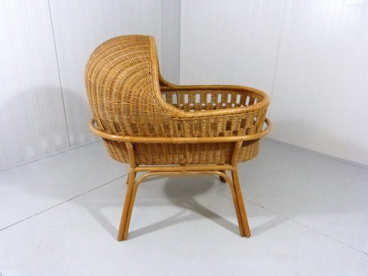 rattan cradle