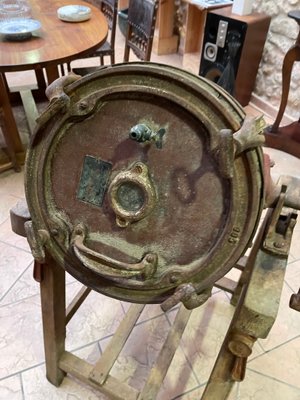 Ancienne Baratte à Beurre En Bois - XIXème Siècle - Objet Décoratif Antiquité