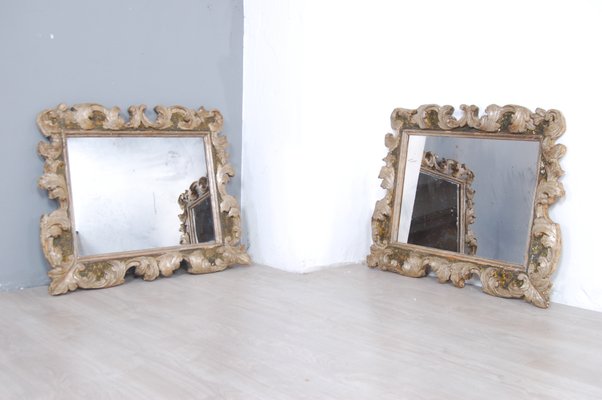 Mirrors With Carved Wooden Frame And, Carved Wooden Frame Mirror
