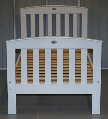 White Painted Pine Single Childrens Bed, Childrens Bed Frames