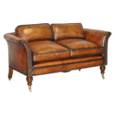 Victorian Brown Leather Sofa From, Leather Sofa Offers