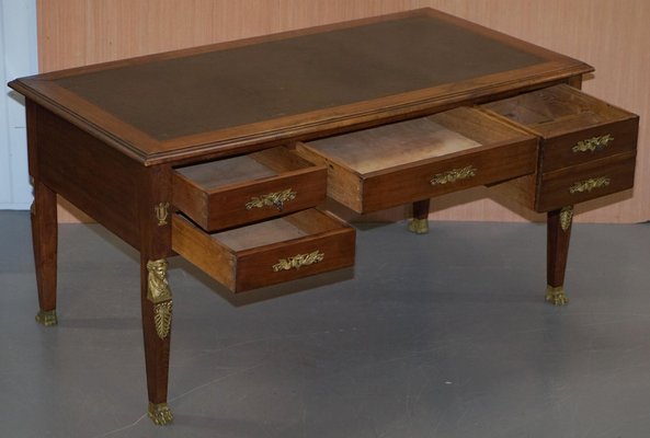 Ensemble De Bureau Style Napoléon - Meuble De Décoration Vintage Ou Contemporain