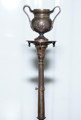 Paire De Bougeoirs En Bronze - XIXème