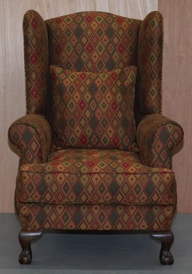 Antique wing back chairs for sale outlet