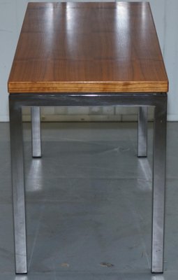 Small chrome sale coffee table