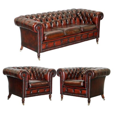 Chesterfield on sale sofa bordeaux