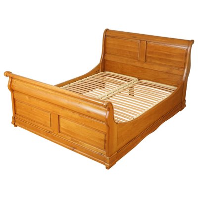 Vintage Oak Double Sleigh Bed Frame By, Oak King Size Sleigh Bed Frame