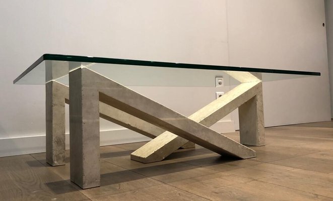Marble coffee 2024 table base