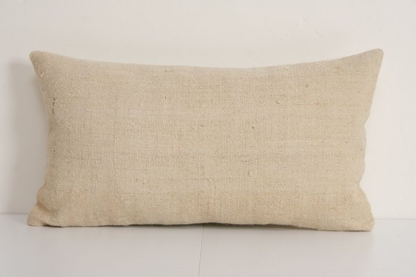Handmade Anatolian Pillow Striped Pillow Cushion Cover Kilim Throw Pillow,12x20 Turkish Kilim Pillow,Decorative Throw Pillow,Couch Pillow