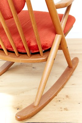 Rocking Chair by Frank Reenskaug for Bramin, 1960s for sale at Pamono