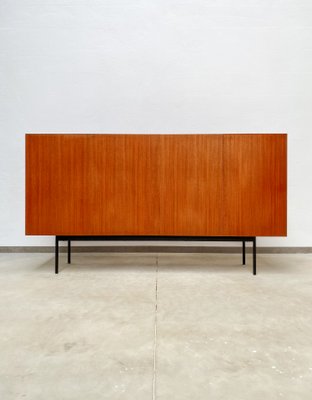 Vintage Minimalistic Teak Highboard By Dieter Waeckerlin For Behr 1950s For Sale At Pamono Vintage Minimalistic Teak Highboard By Dieter Waeckerlin For Behr 1950s For Sale At Pamono