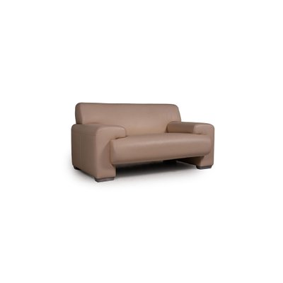Machalke Cream Leather Sofa For At, Cream Or Brown Leather Sofa