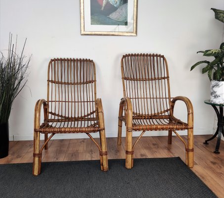 Bent bamboo sale chair