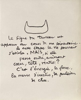 Entre Deux Le Signe Du Taureau By Le Corbusier For Sale At Pamono