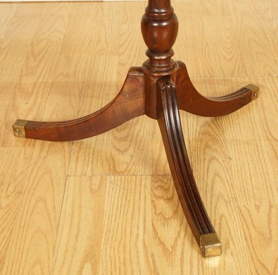 Vintage Flamed Hardwood Side Tables, Replogle Hardwood Flooring