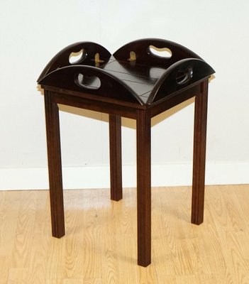 Georgian Style Hardwood Butler s Tray Table