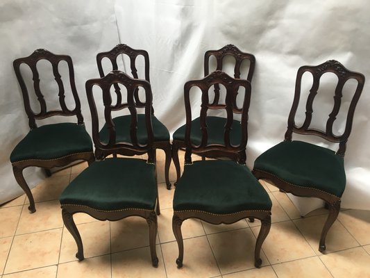 Edwardian oak outlet dining chairs