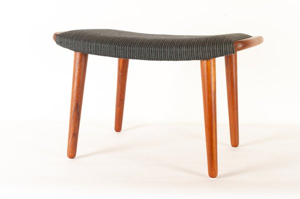 スツール Denmark Vintage Teak Stool Vintage Danish Teak Stool, 1960s for sale at Pamono