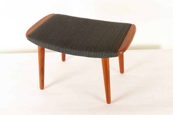 スツール Denmark Vintage Teak Stool Vintage Danish Teak Stool, 1960s for sale at Pamono