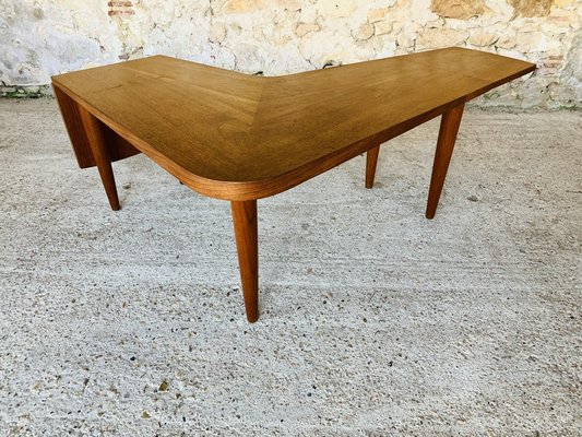 Modern teak coffee table outlet