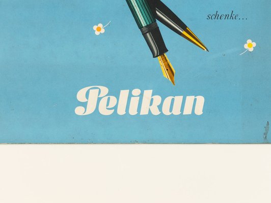 PUBLICITé PELIKAN FINTE Réf0892 - POSTER HQ 40x60cm d'une AFFICHE VINTAGE
