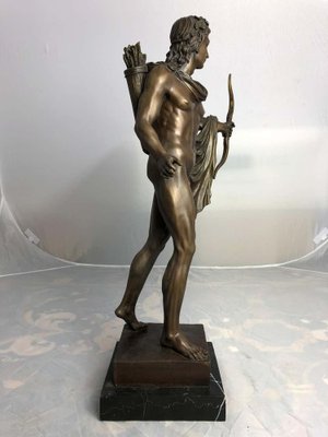 Blve Large Outdoor Metal Naked Man Ancient Greek God Sculpture Archery  Bronze Archers Statue - China Bronze Sculpture and Bronze Statue price