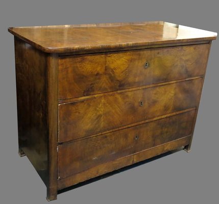 Antique Burl Dresser With Three Drawers For Sale At Pamono