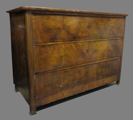 Antique Burl Dresser With Three Drawers For Sale At Pamono