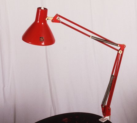 Red Desk Lamp From Luxo 1970s For Sale At Pamono