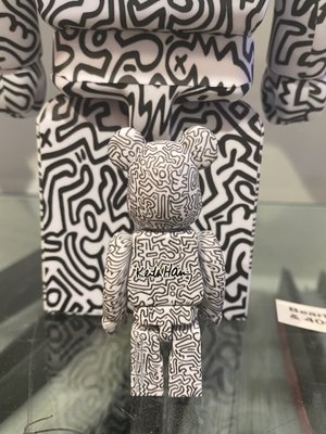 Keith Haring, 400% & 100% Bearbrick, Set of 2 for sale at Pamono