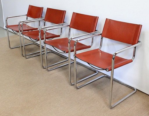 Chairs by Matteo Grassi, 1960s, Set of 4 for sale at Pamono