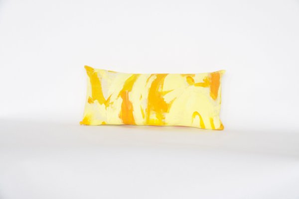 yellow rectangle pillow