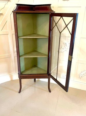 Small corner 2024 display cabinet