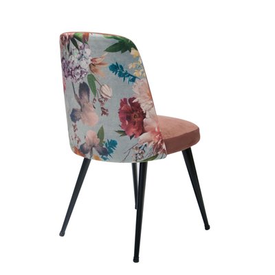 Italian Mid-Century Modern Multicolored Chairs, Italy, 1950s, Set