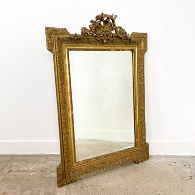 Antique French Napoleon Iii Gilt Mirror, French Style Gilt Mirror