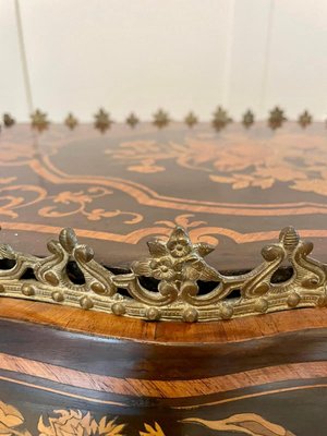 Antique Louis XV Tulipwood & Kingwood Jardiniere Table with Marquetry for  sale at Pamono