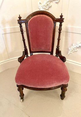 Victorian ladies parlor chair deals