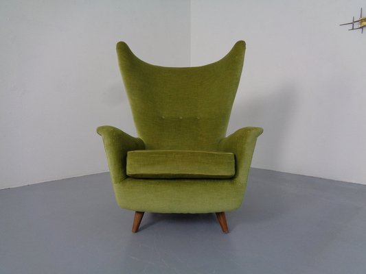 1950s on sale wingback chair