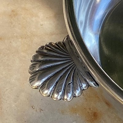 Plat Rond De Service Félix Frères Toulouse - Métal Argenté XXe