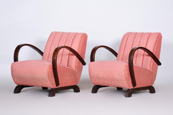Pink fabric armchair online