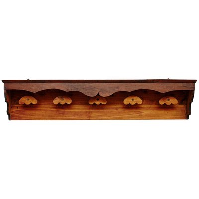 Spanish Rustic Style Wooden Wall Coat, What Is A Coat Rack In Spanish