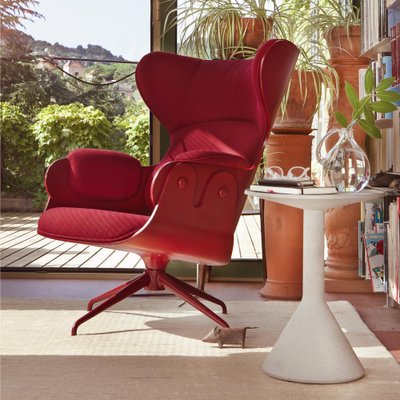 Konstantin Grcic, Contemporary, Grey Concrete Side Table B by BD