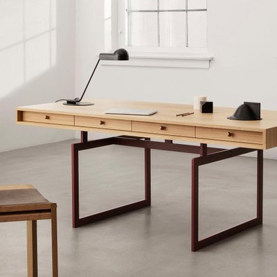 Office Desk Table In Wood And Steel By Bodil Kjaer For Sale At Pamono Office Desk Table In Wood And Steel By Bodil Kjaer For Sale At Pamono