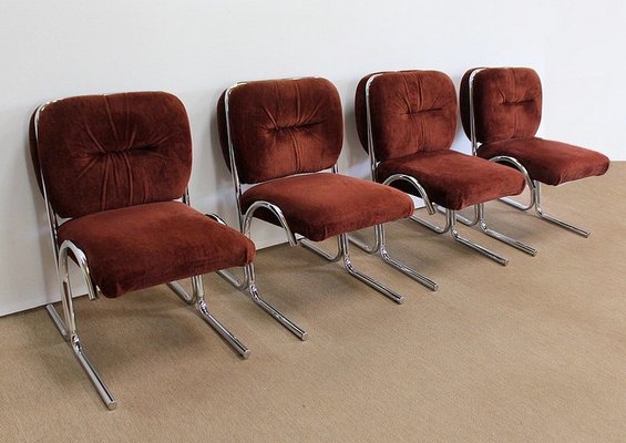 Armchairs from Douglas Furniture 1970s Set of 4 for sale at Pamono