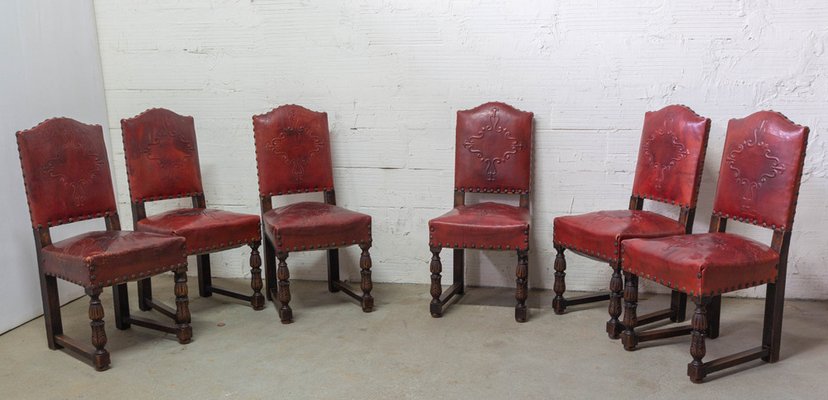 Mid Century Spanish Dining Chairs In, Spanish Style Leather Dining Chairs