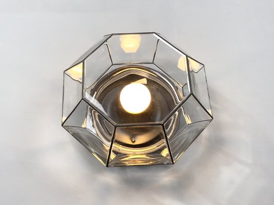 Octagonal 3072 Wall Or Ceiling Lamp By Hans Agne Jakobsson For Glashütte Limburg Germany 1960s At Pamono Octagonal 3072 Wall Or Ceiling Lamp By, Octagon Ceiling Light Fixture