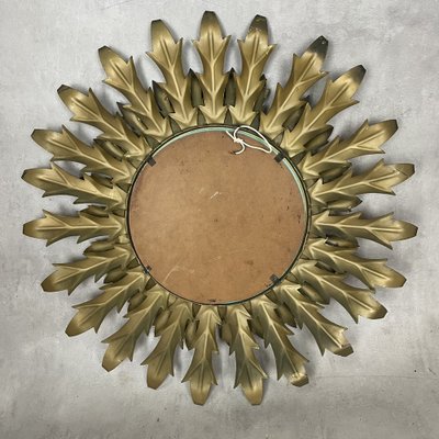 Specchio a forma di sole, Italia, anni '50 in vendita su Pamono