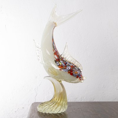 Murano glass tropical fish sculpture – Murano Glass Sculptures
