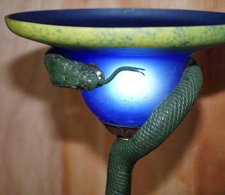 Edgar brandt snake lamp outlet